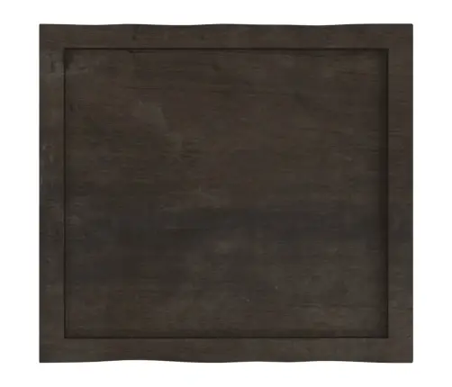 Lauaplaat, Tumepruun, 60 X 50 X (2-4) cm Töödeldud Täispuit