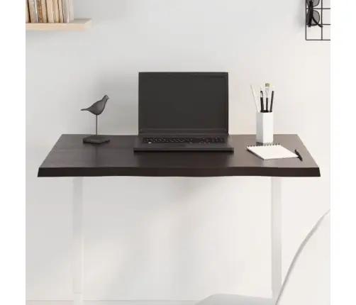 Lauaplaat, Tumepruun, 80 X 40 X 2 cm Töödeldud Tammepuit