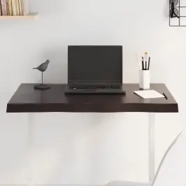 Lauaplaat, Tumepruun, 80 X 60 X (2-4) cm Töödeldud Täispuit