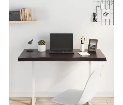 Lauaplaat, Tumepruun, 100 X 50 X (2-4) cm Töödeldud Täispuit