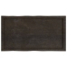 Galda Virsma, Tumši Brūna, 100X50X(2-6) Cm, Ozola Masīvkoks Vidaxl