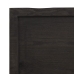 Galda Virsma, Tumši Brūna, 100X50X(2-6) Cm, Ozola Masīvkoks Vidaxl