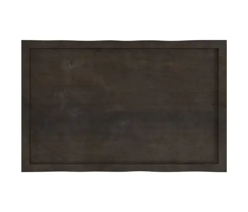 Lauaplaat, Tumepruun, 100 X 60 X (2-6) cm Töödeldud Täispuit