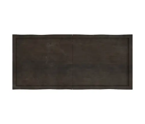 Lauaplaat, Tumepruun, 140 X 60 X (2-4) cm Töödeldud Täispuit