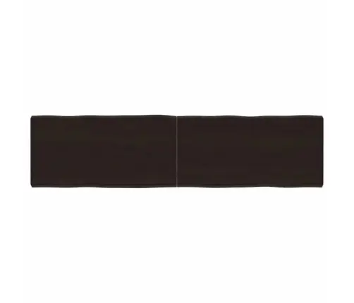 Stalviršis, Tamsiai Ruda, 160X40X(2-6) cm Medienos Masyvas