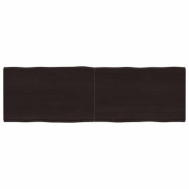 Lauaplaat, Tumepruun, 160X50X(2-6) cm Töödeldud Täispuit