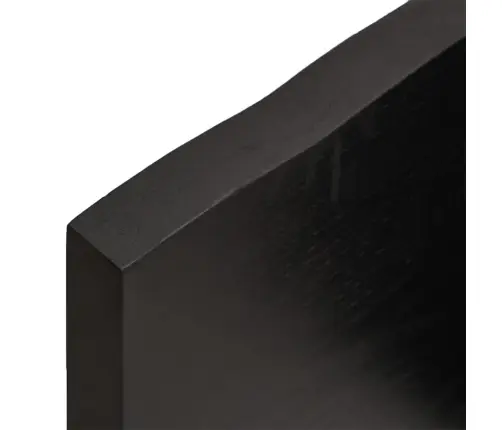 Stalviršis, Tamsiai Ruda, 180X40X(2-4) cm Medienos Masyvas