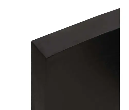 Lauaplaat, Tumepruun, 180 X 40 X (2-6) cm Töödeldud Täispuit