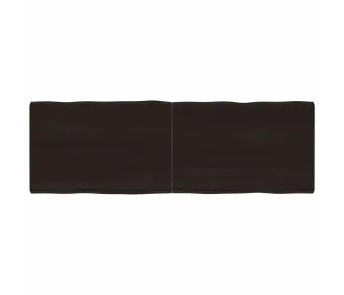 Lauaplaat, Tumepruun, 180 X 60 X (2-6) cm Töödeldud Täispuit