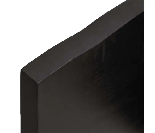 Lauaplaat, Tumepruun, 200 X 50 X (2-4) cm Töödeldud Täispuit