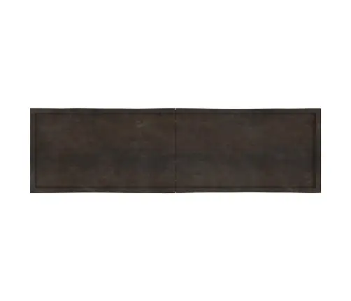 Lauaplaat, Tumepruun, 220 X 60 X (2-4) cm Töödeldud Täispuit
