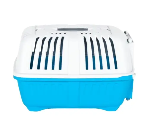 Dzīvnieku Pārvadāšanas Būris, Zils, Balts, 48X31,5X33 Cm, Pp Vidaxl