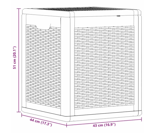 Aia Hoiukast, Hall, Pp-Rotang, Hall, 90 L