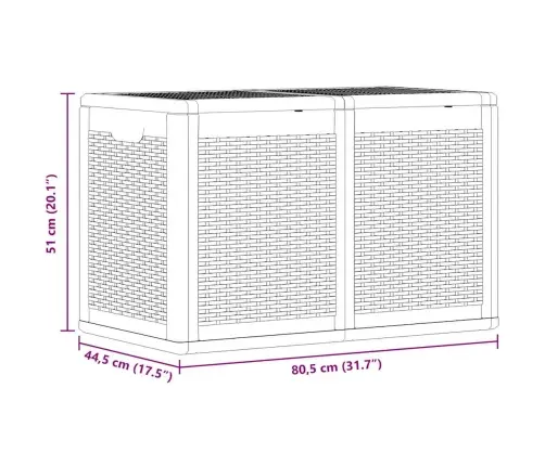 Aia Hoiukast, Hall, Pp-Rotang, 180 L