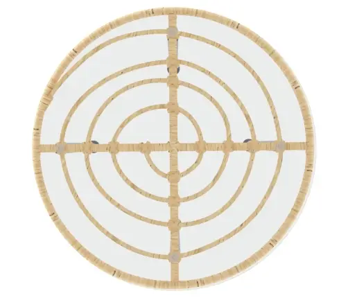 3-Osaline Aiamööbli Komplekt, Polürotang