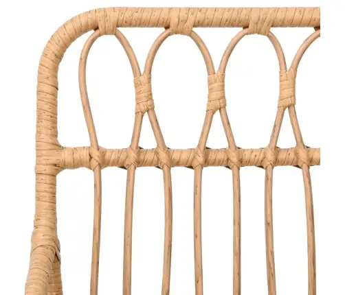 5-Daļīgs Dārza Mēbeļu Komplekts, Pe Rotangpalma Vidaxl