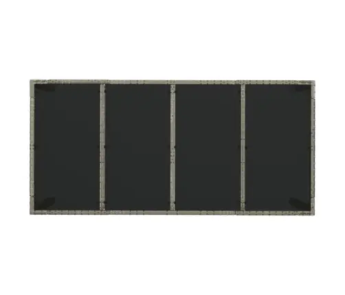 9-Daļīgs Dārza Mēbeļu Komplekts Ar Matračiem, Pe Rotangpalma Vidaxl