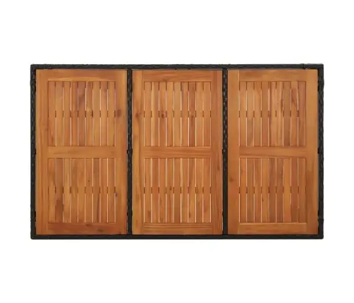 7-Daļīgs Dārza Mēbeļu Komplekts Ar Matračiem, Melns, Pe Pinums Vidaxl 7-Daļīgs Dārza Mēbeļu Komplekts Ar Matračiem, Melns, Pe Pinums Vidaxl