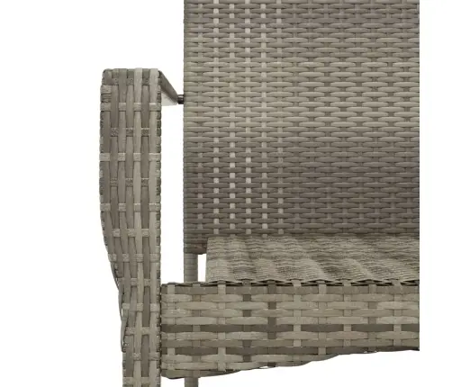 7-Daļīgs Dārza Mēbeļu Komplekts Ar Matračiem, Pe Rotangpalma Vidaxl