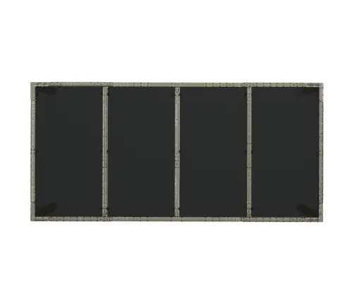 7-Daļīgs Dārza Mēbeļu Komplekts Ar Matračiem, Pe Rotangpalma Vidaxl