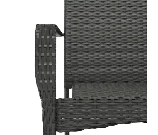 9-Daļīgs Dārza Mēbeļu Komplekts Ar Matračiem, Pe Rotangpalma Vidaxl