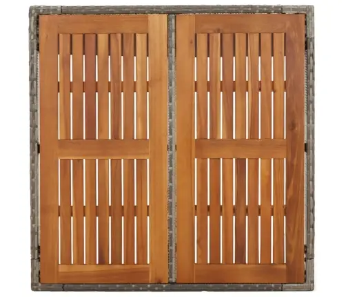 5-Osaline Aiamööbli Komplekt Patjadega, Hall, Polürotang