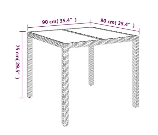 5-Osaline Aiamööbli Komplekt Patjadega, Hall, Polürotang