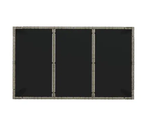 5-Osaline Aiamööbli Komplekt Patjadega, Hall, Polürotang