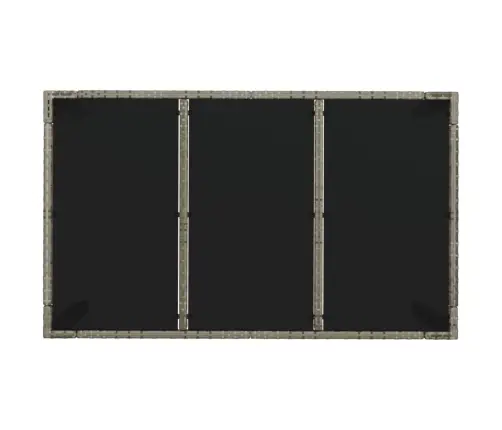 7-Osaline Aiamööbli Komplekt Patjadega, Hall, Polürotang