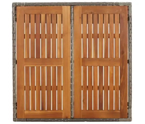 5-Osaline Aiamööbli Komplekt Patjadega, Hall, Polürotang