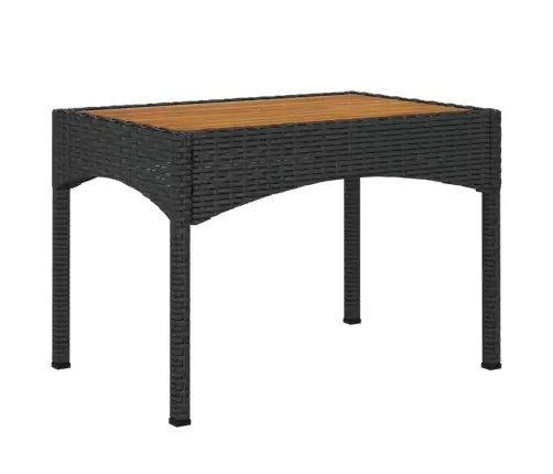 Sodo Komplektas Su Pagalvėlėmis, 5 Dalių, Juodas, Poliratanas