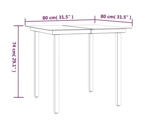 5-Osaline Aiamööbli Komplekt Patjadega, Must, Polürotang