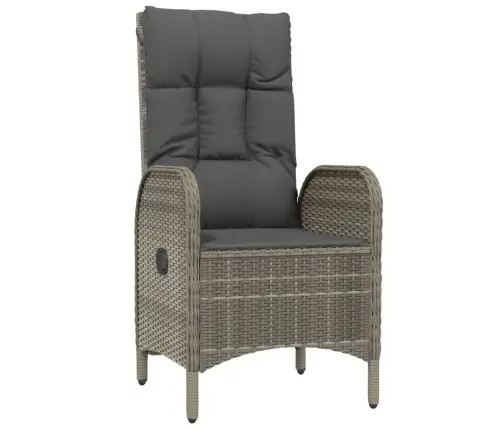 7-Daļīgs Dārza Mēbeļu Komplekts Ar Matračiem, Pe Rotangpalma Vidaxl