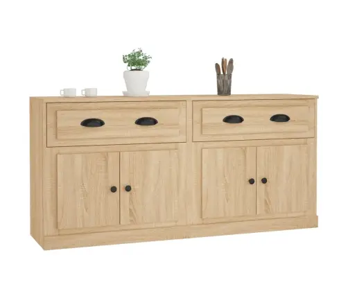 Šoninės Spintelės, 2Vnt., Sonoma Ąžuolo, Apdirbta Mediena Šoninės Spintelės, 2Vnt., Sonoma Ąžuolo, Apdirbta Mediena