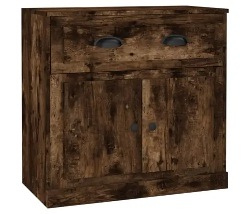 Kumodes, 2 Gab., Ozolkoka Krāsa, Inženierijas Koks Vidaxl