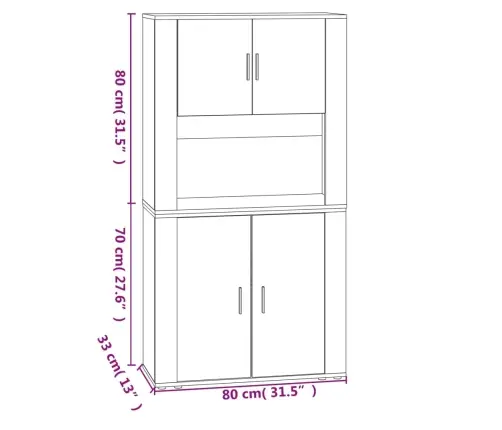 Komoda, Juodos Spalvos, Apdirbta Mediena