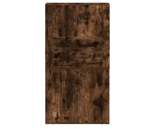 Komoda, Dūminio Ąžuolo Spalvos, Apdirbta Mediena