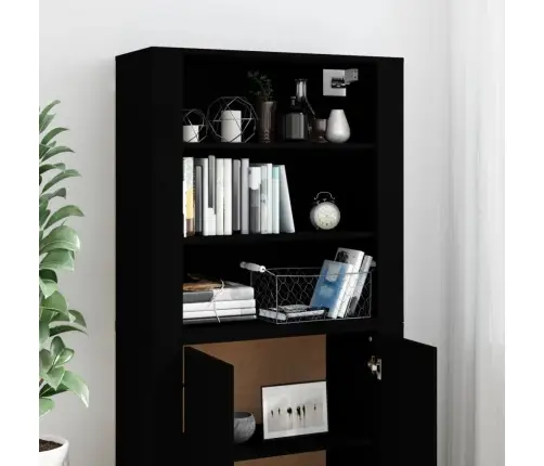 Komoda, Juodos Spalvos, Apdirbta Mediena