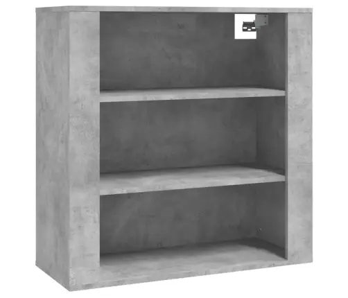 Augstais Skapītis, Betona Pelēks, Inženierijas Koks Vidaxl