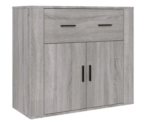 Augstais Skapītis, Pelēka Ozolkoka Krāsa, Inženierijas Koks Vidaxl Augstais Skapītis, Pelēka Ozolkoka Krāsa, Inženierijas Koks Vidaxl