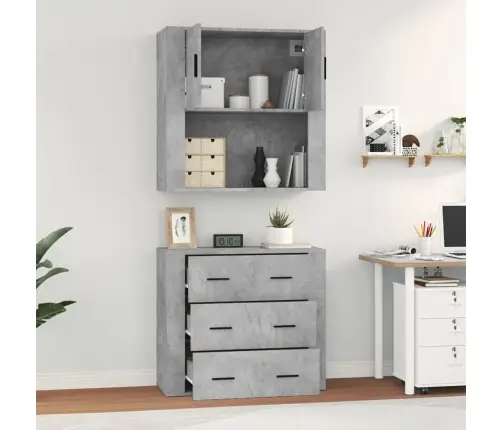 Kõrge Kapp, Betoonhall, Tehispuit