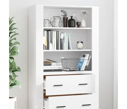 Komoda, Baltos Spalvos, Apdirbta Mediena