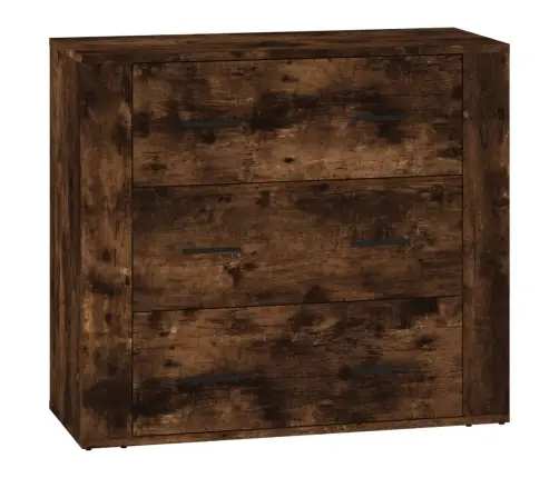 Kumodes, 3 Gab., Ozolkoka Krāsa, Inženierijas Koks Vidaxl