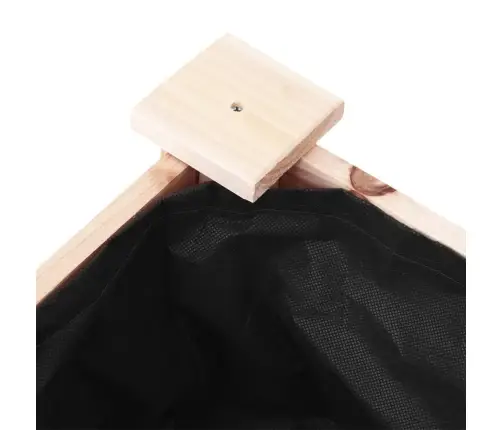 Puķu Kaste Ar Ieliktni, 71X37X76 Cm, Egles Masīvkoks Vidaxl