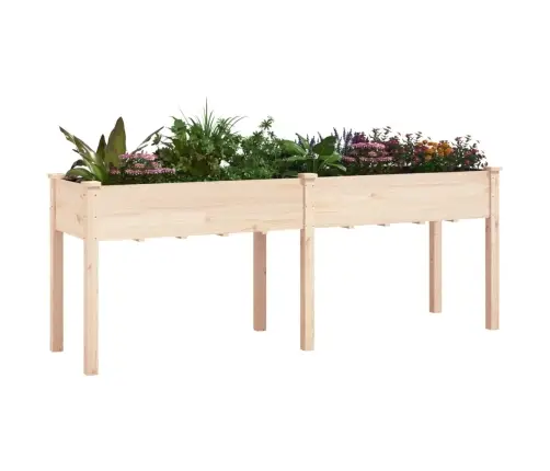 Lovelis Su Įdėklu, 203X53X76cm Eglės Medienos Masyvas