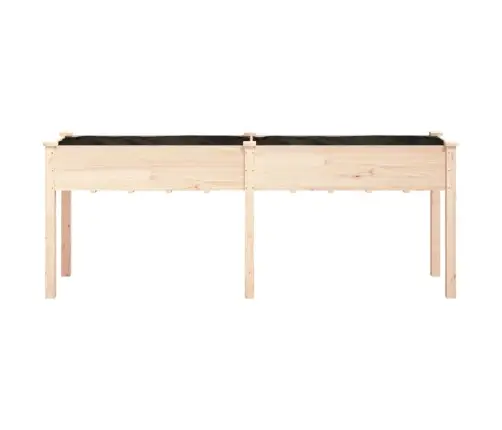 Lovelis Su Įdėklu, 203X53X76cm Eglės Medienos Masyvas