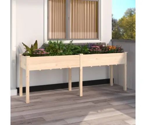 Lovelis Su Įdėklu, 203X53X76cm Eglės Medienos Masyvas