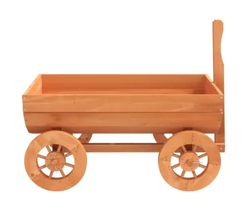 Dekoratīvi Ratiņi, 70X43X54 Cm, Egles Masīvkoks Vidaxl