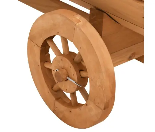 Dekoratīvi Ratiņi, 70X43X54 Cm, Egles Masīvkoks Vidaxl