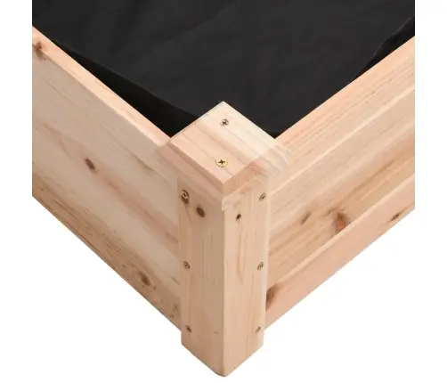 Aukštas Sodo Lovelis Su Įdėklu, 120X45X25cm Eglės Masyvas